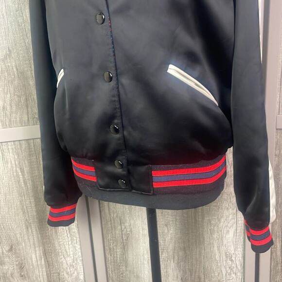 Coach Reversible Ranch Floral Varsity Multicolor Jacket Women's M - Picture 6 of 16